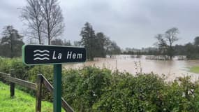 Tempête Ciaran: les images des inondations près de Tournehem et Rodelinghem
