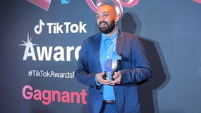 L'influenceur Monsieur.Thomas, aux Tiktok Awards 2024