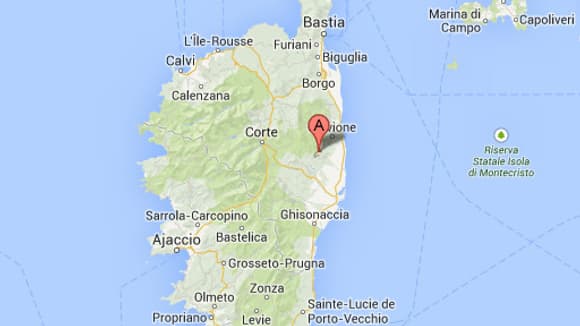 Campi su trouve sur le littoral est de l'île.