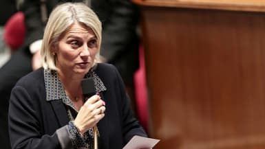 La ministre de la Santé Stéphanie Rist à l'Assemblée nationale, le 29 octobre 2025, à Paris