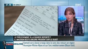 Aurore Bergé : "On doit faire en sorte que le prélèvement à la source soit mis en oeuvre dans les bonnes conditions. On se laisse quinze jours pour lever les doutes"