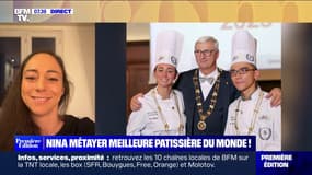 Nina Métayer, la Française élue meilleure pâtissière du monde