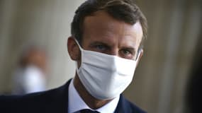 Emmanuel Macron au Panthéon le 4 septembre 2020 pour les 150 ans de la proclamation de la République
