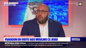 Nice: Philippe Vardon en visite au quartier des Moulins à la rencontre des policiers