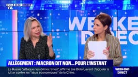 Allègement: Macron dit non... pour l'instant - 19/02