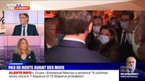 Emmanuel Macron face à la douleur des sinistrés (2/4) - 07/10