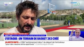 J'M mes jeux: le terrain de basket 3x3 aux couleurs des traditions marseillaises 