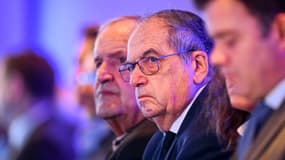 Noël Le Graët lors de l'assemblée fédérale de la FFF, le 16 décembre 2023