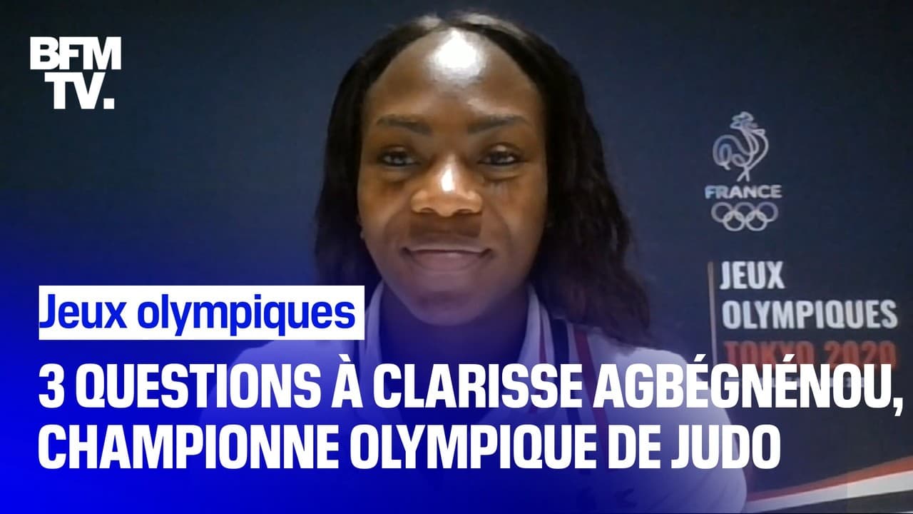 3 questions à Clarisse Agbégnénou, championne olympique de ...