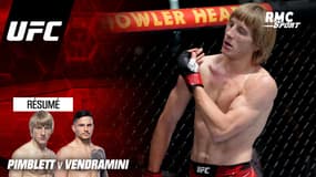 UFC : L'énorme TKO de Pimblett pour son premier combat (vs Vendramini)