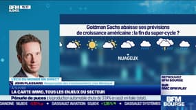 John Plassard (Mirabaud) : Goldman Sachs abaisse ses prévisions de croissance américaine - 11/10