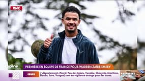 Première en Équipe de France pour Warren Zaïre-Emery