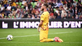 Alexandre Oukidja lors de Metz-Saint-Etienne, le 2 juin 2024.