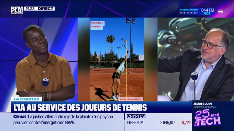 Abraham Sallah (Tennis AI) : Roland-Garros, l'intelligence artificielle au service du tennis - 28/05