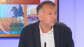 Bruno Bernard, président (Les écologistes) de la métropole de Lyon (Rhône), sur le plateau de BFM Lyon le 5 novembre 2024.