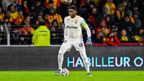 Brice Samba avec le RC Lens, en novembre 2024.