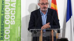 Le candidat du Rassemblement écologique et social, une liste associant notamment EELV, PS et PCF, Jean-Laurent Félizia