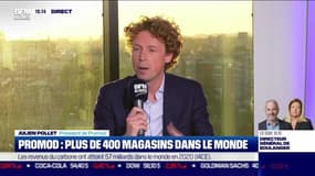 Julien Pollet (Promod) : Promod, plus de 400 magasins dans le monde - 06/09