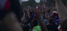 La fan zone de Paris explose de joie grâce à Griezmann