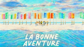 L'affiche du festival de La Bonne Aventure à Dunkerque, dont la 8e édition est prévue du 20 au 22 juin prochain.