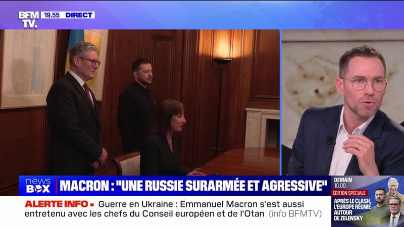 Les images de la signature du nouveau prêt du Royaume-Uni pour soutenir l'effort de guerre ukrainien face à l'invasion russe