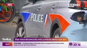 JO 2024 : "Ça fait du bien de réconcilier la police avec la population" pendant ces JO, analyse Raph, auditeur