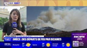 La Grèce toujours touchée par des dizaines d'incendies