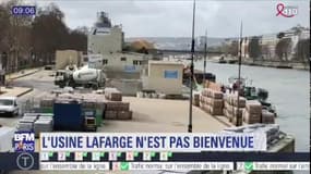 Les riverains du port de Javel ne veulent plus de l'usine Lafarge