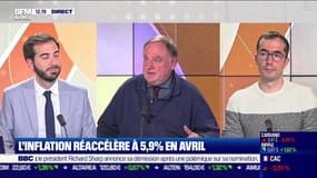 Sylvain Bersinger (Asterès) : L'inflation réaccélère à 5,9% en avril - 28/04