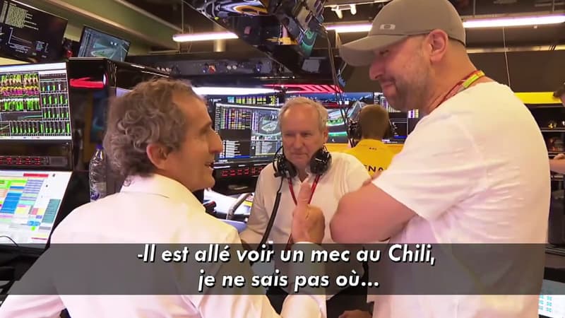 Alain Prost et Gérard Lopez