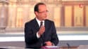 François Hollande a reproché au président sortant Nicolas Sarkozy de ne pas assumer ses erreurs, lors du débat télévisé mercredi soir entre les deux finalistes du second tour de l'élection présidentielle en France. /Image TV du 2 mai 2012/REUTERS/France 2