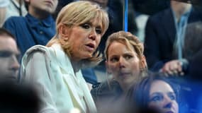 Brigitte Macron et Tiphaine Auzière