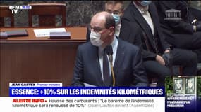 Prix du carburant: Jean Castex annonce que "le barème de l'indemnité kilométrique sera rehaussé de 10%"