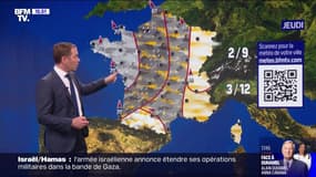 La météo pour ce mardi 5 décembre 2023