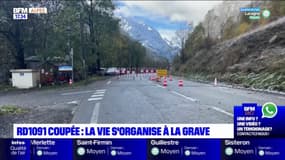 La Grave: la RD1091 toujours fermée, les agents de la route s'activent pour la rouvrir