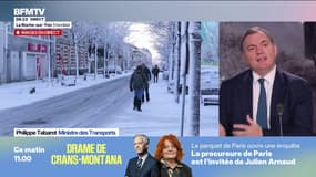 Neige/verglas: "L'évènement a été plus important que ce qui était annoncé", affirme Philippe Tabarot, ministre des Transports