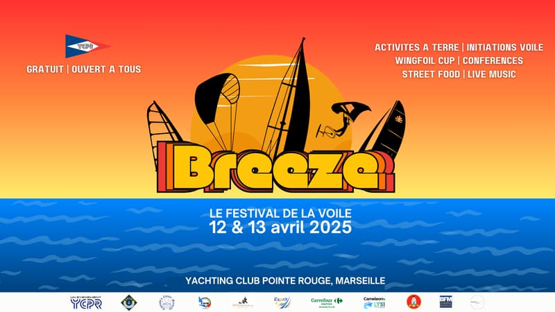 Breeze Festival de la Voile avril 2025
