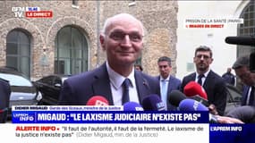 "Le laxisme de la justice n'existe pas", assure Didier Migaud, le nouveau garde des Sceaux
