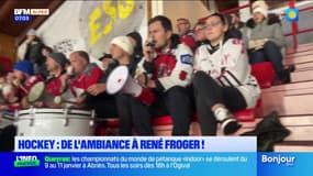 Hockey: de l'ambiance à la patinoire René Froger