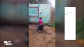 La série de jongles d'une Africaine attire l'attention de Donald Trump