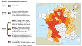 Plus de 50 % du territoire touché par les restrictions d'usage de l'eau