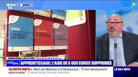 Apprentissage : l'aide de 6 000 euros supprimée - 01/05