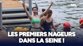 Baignade dans la Seine : les premiers nageurs se jettent à l’eau !
