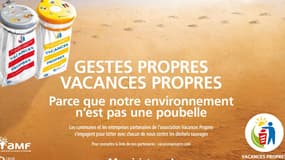 Vacances Propres lance sa 44ème campagne cet été : plus de 2,5 millions de sacs à rayures seront distribués