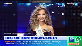 Sabah Aib élue Miss Nord-Pas-de-Calais 2024