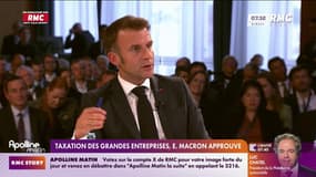 Taxation des grandes entreprises: Emmanuel Macron approuve 
