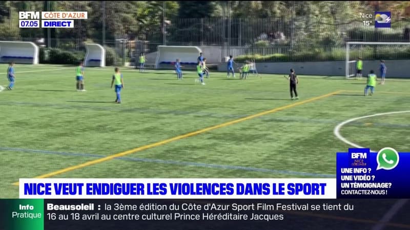 Nice: la municipalité lance une campagne pour endiguer les violences dans le sport