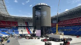 Le Groupama Stadium se prépare pour le concert d'Indochine ce samedi 25 juin.