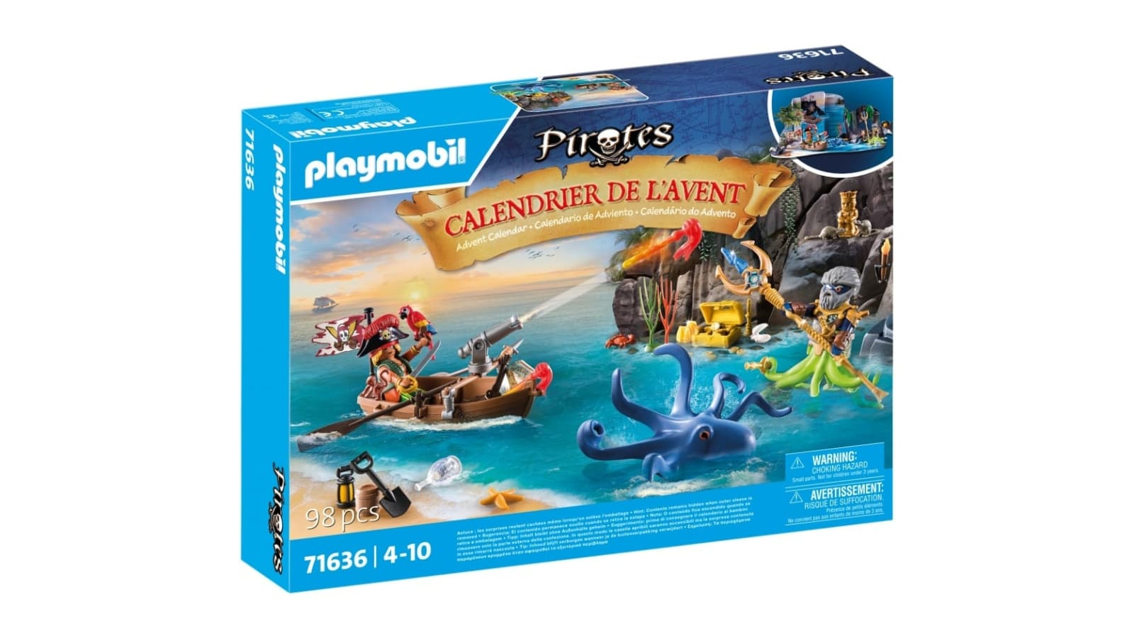 Calendrier de l'Avent Playmobil - Pirates
