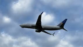 Un avion United Airlines à Washington le 7 octobre 2021